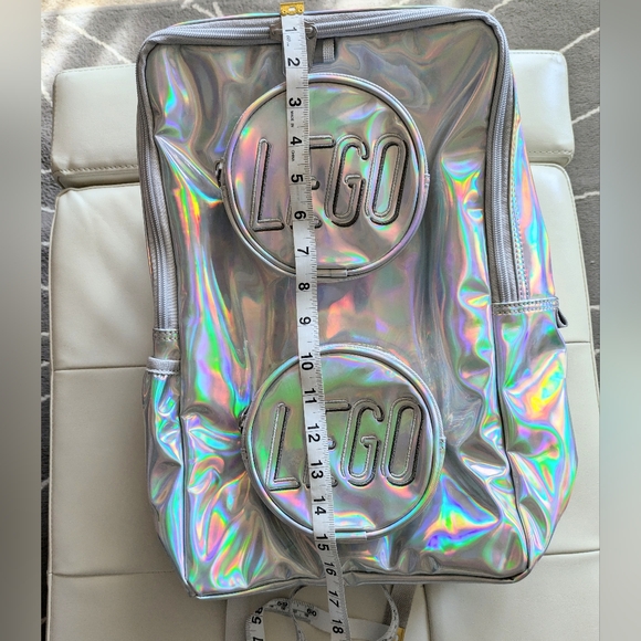 NWT LEGO Holographic Brick Backpack - Picture 12 of 14